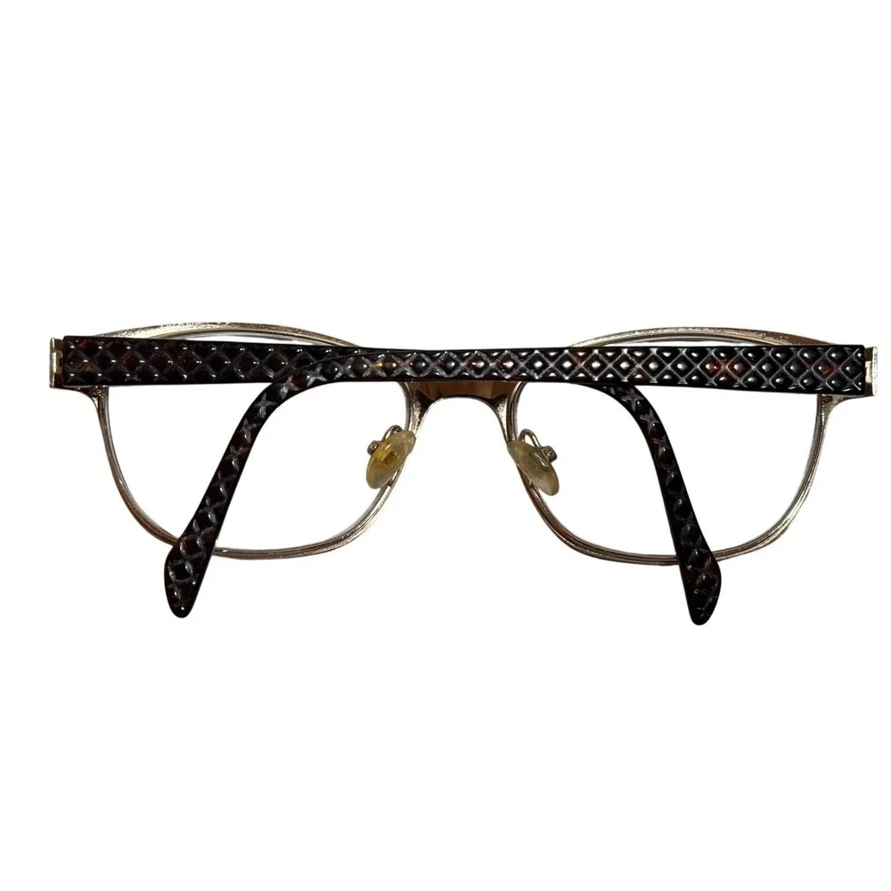 Laura Ashley Grace 1 Eyeglass Frames Only Ink Tortoise Cat Eyewear Luxury